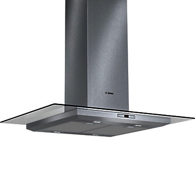 Bosch DIA098E50B Island Chimney Cooker Hood, Brushed Steel